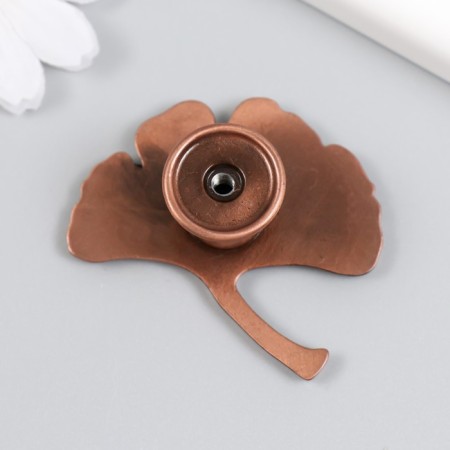 Pen for the casket metal "Liszt Fan" aged copper 5x5.4 cm-2