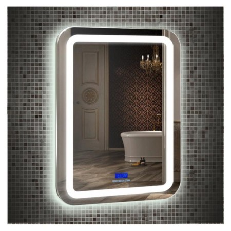 Mirror with Doratiz LED backlighting "Marta", 550x800 mm, MFM module, heating, sensory switch, dimmer