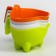 Plastic bucket for bathing and shampooing, children's bath bucket "Bul-Bul", 600 ml., Mix color