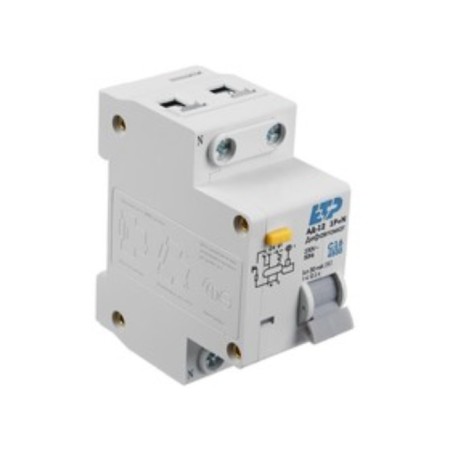 Differential automaton AD-12 1P+N 16A/30MA (Har. C) ETP-1