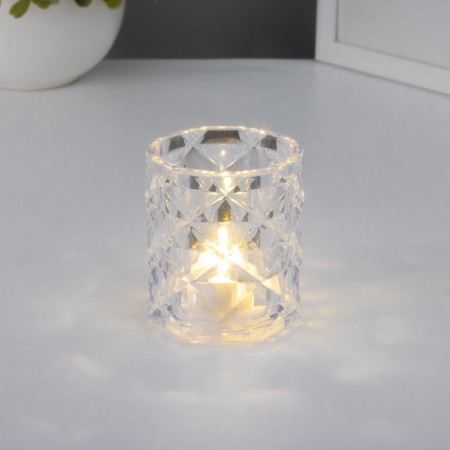 Nightlight "Crystal glass" LED 0.3W 4.9x4.9x5.5 cm-4