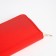 Women's wallet with lightning, red color
