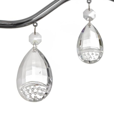 BRA ECONOMENT EKARINA 2x60W E14, chrome 33x24x23 cm-5