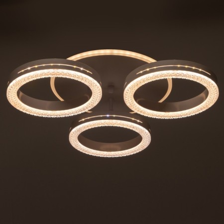 Lamp with PDU 74651/3+1 LED 75W Dimmer 3000-6000k white 45x45x9 cm Bayerluux-11