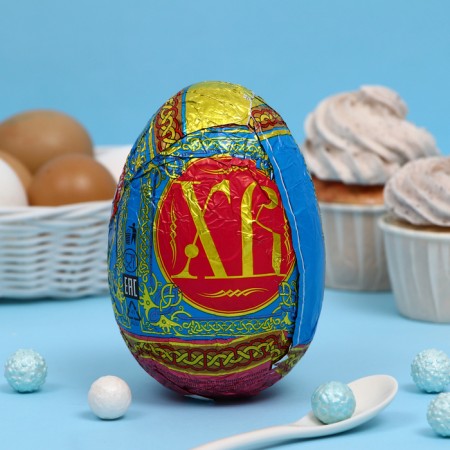 Confectionery "XV" egg in a purse, 90 g-1