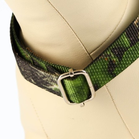 Kit "Masks", leash 130 x 2.5 cm, collar-tuture 40-54 x 2.5 cm, brown-6