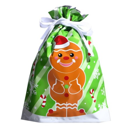 Gift package with ties, "gingerbread man", 24x32 cm-3