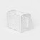 Tabletry 2 sectional, white color