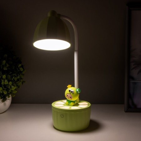 Table lamp "Mini frog" LED 3 modes 6.4W USB Salad 10x10x37.5 cm Risalux-4
