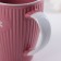 Coramic shade mug Coffee, 270 ml, pink color