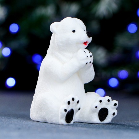 New Year's figure soap "Northern Bear" 70 g-1
