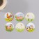 Stick Paper "Animals in the village" d = 2.5 cm 252 pcs in the roll