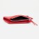 Women's wallet on magnet, red color