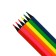 Neon pencils, 6 colors, "kalyak-little", three-sided neon