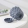 Pot for flowers with a “Wave” pallet, 0.65 l, d = 11.5 cm, color gray color