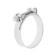 TIM TW86-91-1 power clamp, diameter 86-91 mm, single-button, galvanized