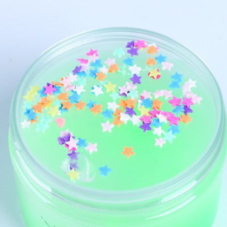 Two -layer slime "Sea" with charming, turquoise, 350 g-19