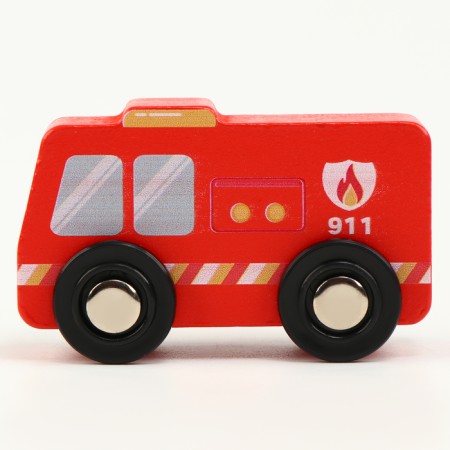 Children's "Fire Machine" is compatible with a set of railway "Transport" 7 × 3 × 4.5 cm-1