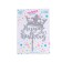 Topper "Happy Birthday", Crown, Silver Color