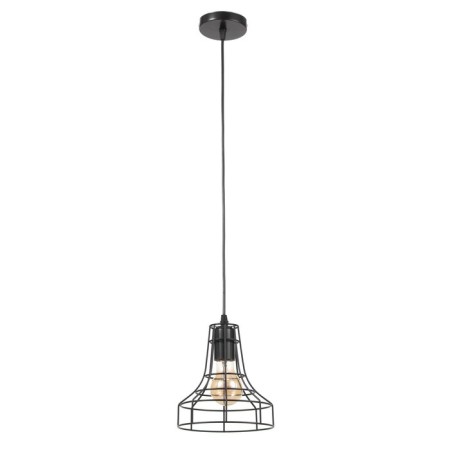 Suspension Bayerlux "Cup" 1x60W E27 Black 18x18x21cm