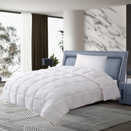 Arya Home Ecosoft Comfort blanket, size 195x215 cm, white color
