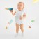 Body Children's Minaku, white color, height 62-68