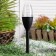 Sadovy lamp Uniel Candle on a sunny battery, 6.5 × 43 × 6.5 cm, flame effect