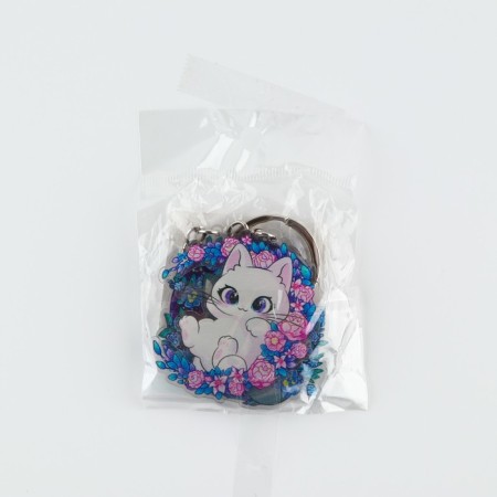 Key keychain 2 pcs "cats"-9