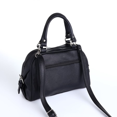 Women's bag with lightning, black color-5