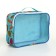 Cosmetic bag with lightning, mint color