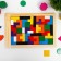 Zigzag puzzle, rectangular, 40 parts, 3 mm thick thickness