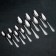 A set of cutlery "Rapsodia", 18 items, a cardboard box, silver color