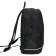 School backpack, 38 x 28 x 18 cm, Grizzly, ergonomic back, laptop department, black