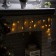 Garland "fringe" 1.8 x 0.5 m, IP20, dark thread, 48 LED, yellow glow, 8 modes, 220 V