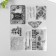 Stamp for creativity Silicon "Notes and Herbariums" 17x21.5 cm