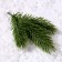 Decor "spruce spray", set of 5 pcs., Size 1 pc. - 12 × 9 cm