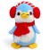 Soft toy "Penguin" in headphones, 20 cm, blue color
