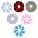 Developing toy "Hypnosis", small, Mix color
