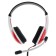 Headphones Defender Warhead G-120, game, full-size, microphone, 3.5mm, 2 m, black and red