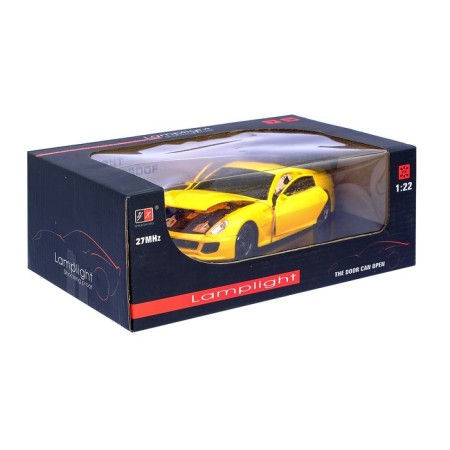 Radio -controlled "Sports" machine, doors and hood open, 1:22, works from batteries, mix-8