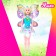 Fairytale doll "Butterfly", in a dress, mix