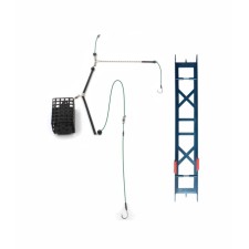 Equipment feeder Yaman bream No. 3, feeder 40 g, 12 cm, wicker cord 0.15 mm, hook No. 8