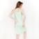 Night shirt female, menthol color, size 52