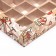 Box for sweets, brown, 12 pcs, craft, "Paris" 19 x 15 x 3.6 cm