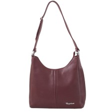 B2302 Bag bag, lightning department, burgundy color 30x30x10cm