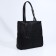 Bag Vita with a zipper, black color
