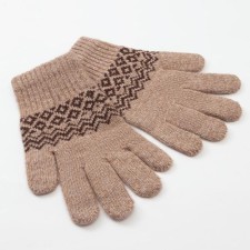 Women's gloves from the Mongol wool 