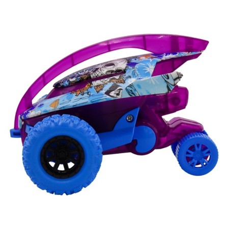 Carbot Funky Toys graffiti "Shark", 4x4, with blue wheels-1