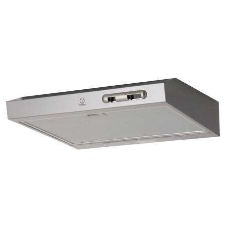 The hood Indesit Islk 66 LS X, visor, 272 m3/h, 3 speeds, 59.9. cm, silver