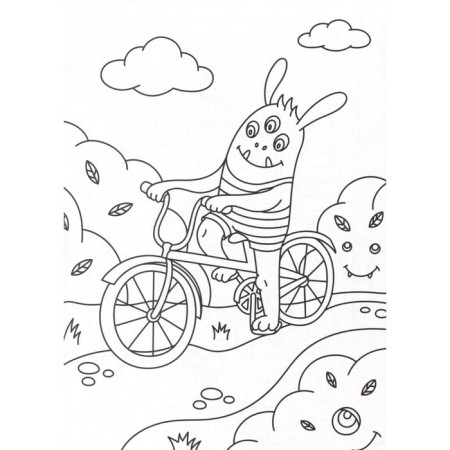 Coloring "Montrustics"-3